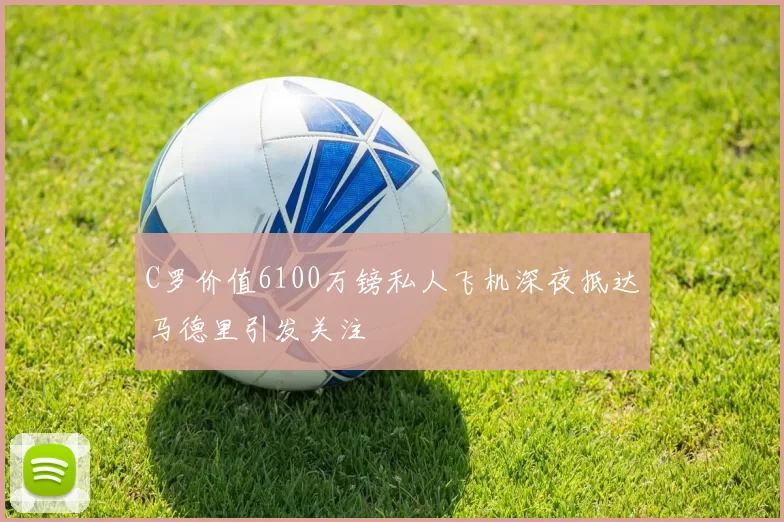 C罗价值6100万镑私人飞机深夜抵达马德里引发关注